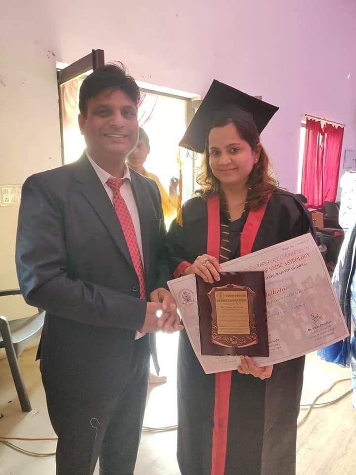 Dr. Divya Malhotra Doctoral Recognition
